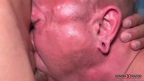 Damian Dragon And Jona Ortiz Fucked 3way After Cock Sucking