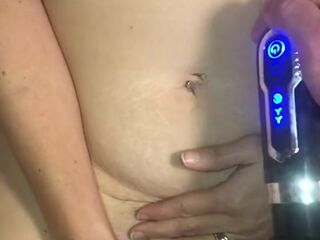 Who Can Cum 1st Mutual Masturbation With Toys featuring the Gluck Gluck 9000 & Hitachi Magic Wand