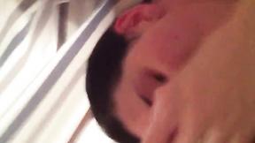 ”Big Titted Stunner Working On Lover's Dick In The Shower”