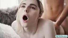 Concupiscent Stepbro Throated And Booty Pokes His Shelady Stepsister