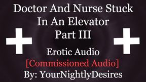 You And The Doctor Fucking In The Elevator [Public] [Creampie] [Blowjob] (Erotic Audio for Women)