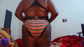 Teasing You and Wearing My Lingerie and Pantes.