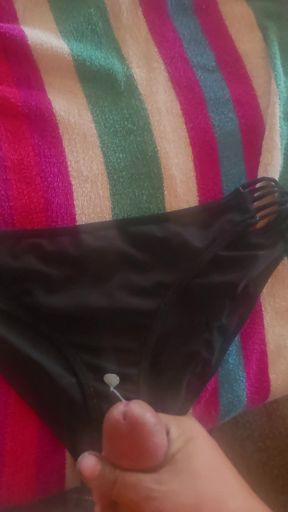 I found my Nic bikini bottom and had to share my love for her i put them back after and she wore them swimming with us