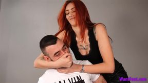 Skinny Guy Hand Smothered - Smother - HD MP4