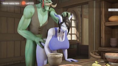 The troll took her hard and left her pregnant with his cursed monster