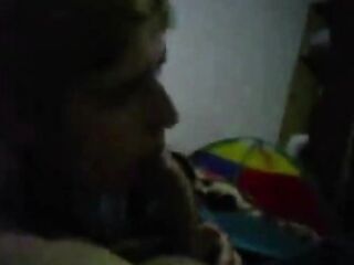 slutty cute blonde wife sucks penis and receives cum in mouth