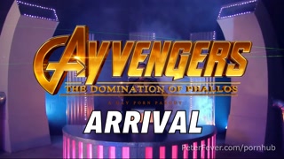 Hung Black Stud Slams Lean Asian in GAYVENGERS superhero parody, Episode 1