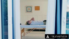 TRANSFIXED Couple Jean Hollywood & Shiri Allwood Go WILD On Cis Masseuses During Vacation PART 1&2