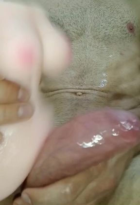 Pink Pussy and Big Oiled Cock Games, Lily Toy