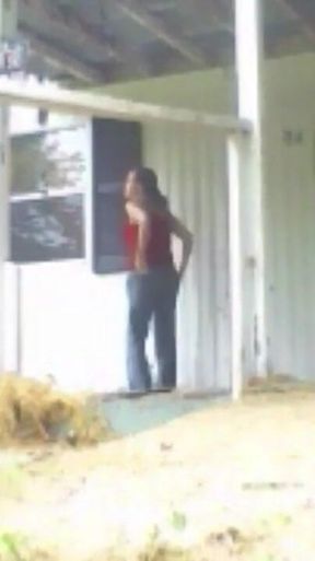 Locked Out! Pee Accident After Gardening