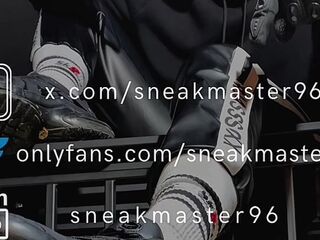 Full Foot Sneakers TN Worship Master Slave Straight Alpha Scally Chav Lad White sox twink German dom