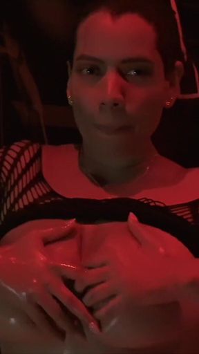 Saraboom Dances and Masturbates with a Huge Dildo That's Perfect for Her Massive Ass and Pussy