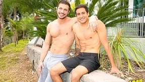 Brandon Takes Charge - Outgoing Stud Fucks Shy Titus - Gay XXX