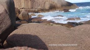 On The Nudist Beach