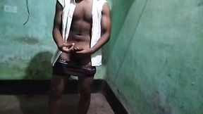 Muscular Boy Desi Cock After Gym Class