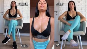 Obey my Shoes and Socks till I Spit on You