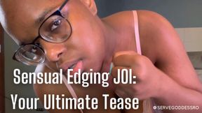 Sensual Edging JOI: Your Ultimate Tease - Royal Ro lingerie femdom