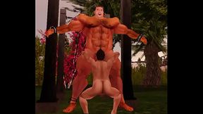 training amazing hunk derek poundstone