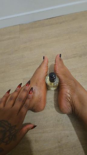 Oil and feet