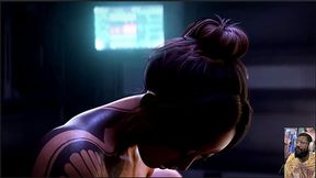 Bald Pussy Ela Rides &amp_ Gets Filled With Cum, Thicc Ass Dani Cowgirl Rides In Space, Sojourn Has A Shy Fuck