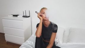 Svetlana in Deep Red Sack