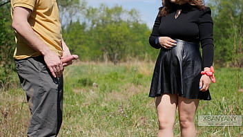 Random stranger gripped my cock&#x1F346; tight &mdash;  then went wild down below