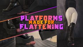 Platform Made for Flattening (Edited Double Version) - TamyStarly - Cock Balls Crush Trample, Shoejob, Bootjob, CBT, Ballbusting, Trampling, Stomping