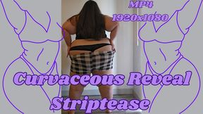 SSBBW Rachel's Curvaceous Reveal Striptease MP4 1920x1080