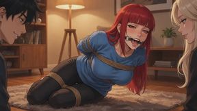Bondage Stories #101: Crimson Hime's Enthusiastic Apartment Roleplay