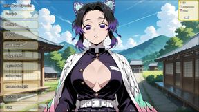 Hentai Hustle - Fucking Shinobu's Tight Ass from Demon Slayer