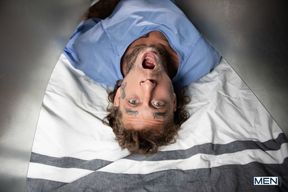 Rough gay assfucking in the MRI room! - Alex Mecum & Bo Sinn