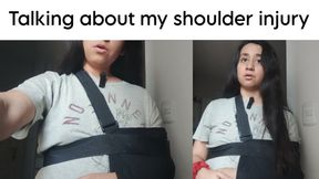 Health update: Telling you about my shoulder injury