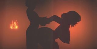 Big Tits & Big Ass Hentai Babe Gets Her Hands Pulled Back & Fucked Hard