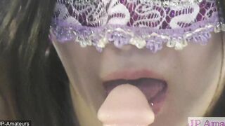 oriental Crazy Hot Japanese Amateur Shows how she uses a Vibrator 4K