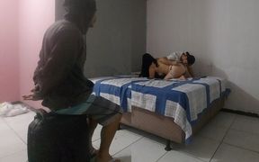 Cuckold Husband Watches Hot Wife While She Gets Fucked by Random Bachelor