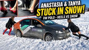 Hard Stuck in Winter Snow with Tanya Anastasia 39 Min