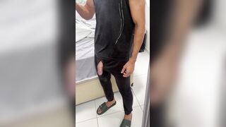 Father’s yam-sized nine-inch trunk likes torn trousers so studs can gawp