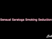 Sensual Saratoga Smoking Seduction - Nikki Ashton -