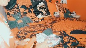 stepson, stepmother is so loving that she will put you in a diaper and...