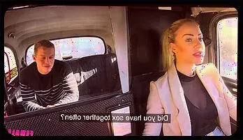 Student Gets Passionate with Blonde Mature Woman in Fake Taxi - 4K Full Scene