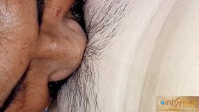 Sensual Romantic Sex, Multiple Orgasm and Ass to Mouth by Interracial Couple