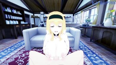 Roxanne’s wet gasp in the bedroom game harem