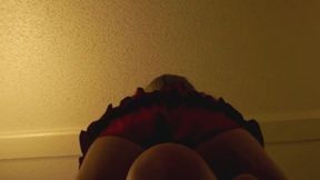 Red Satin Ruffles POV