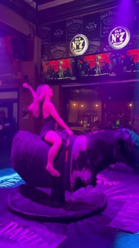 OMG! Literally left my panties at home BUT still rode the bull!