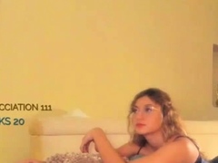 Hot amateur teen butt plug solo play