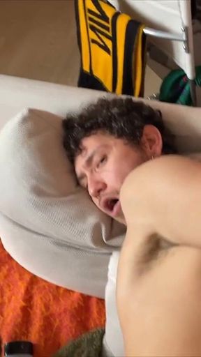 Harry_jen | POV Gay Fuck in Jockstraps, Bottom Moans on a Friend's Big Cock