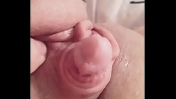 Rubbing My Big Hard Clit