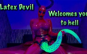Latex Devil Welcomes You to Hell