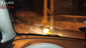 safada pede carona pro amigo e entra pelada ja cai de boca no pau dele e pede pra foder ela nas ruas goiania