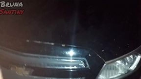 safada pede carona pro amigo e entra pelada ja cai de boca no pau dele e pede pra foder ela nas ruas goiania